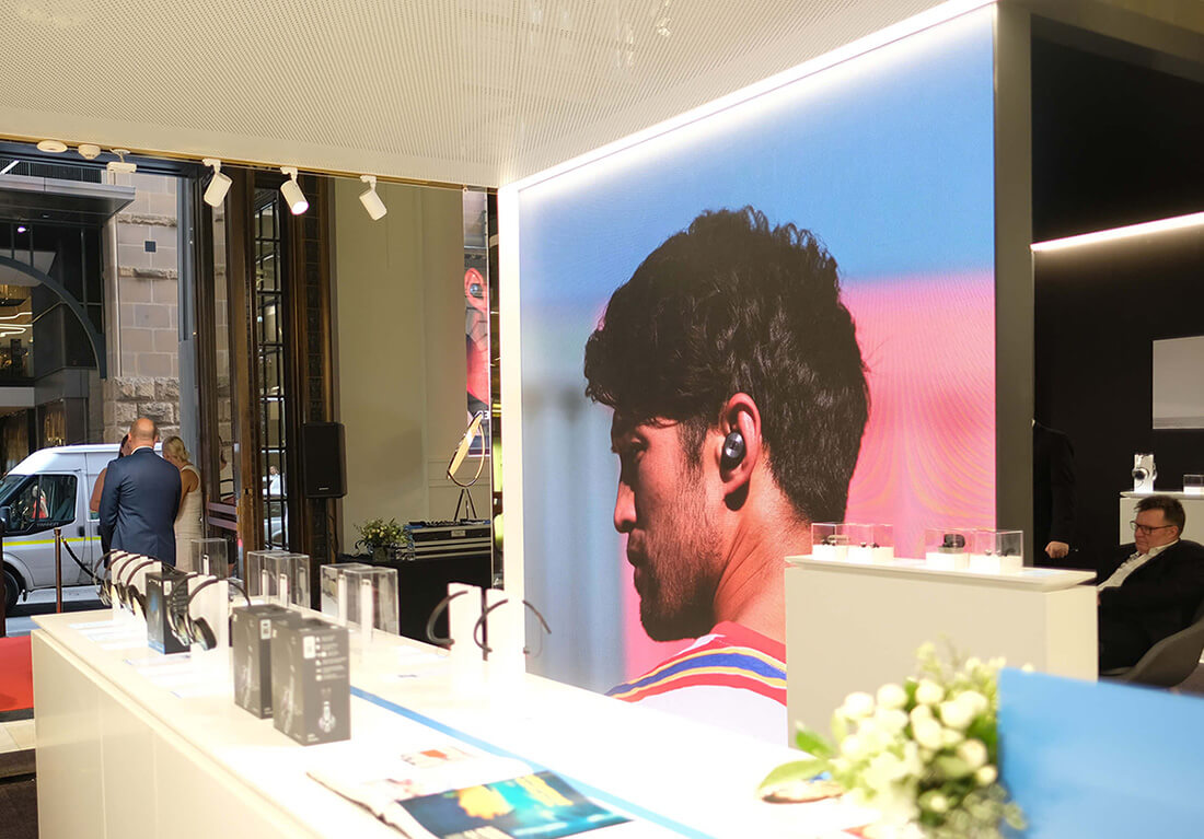 Sennheiser launches flagship Sydney Store with large scale LED displays 1
