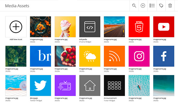 media assets - CMS - Engagis Australia