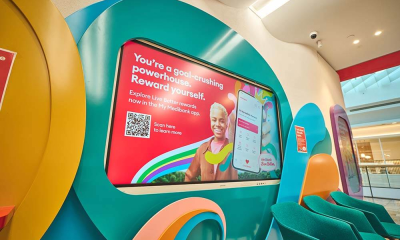 Supporting Medibank's Customer Engagement & Health Conversations Through Digital Signage 1