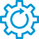 Signage as a Service 13 Refresh cycle icon