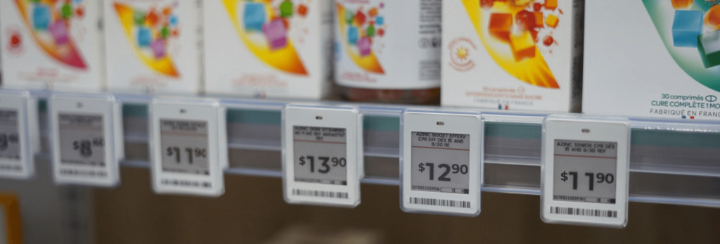 Electronic shelf labels