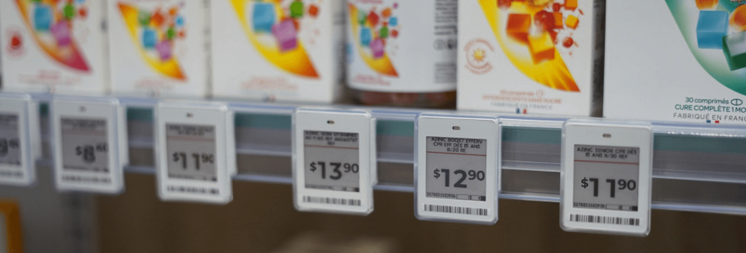 Electronic shelf labels