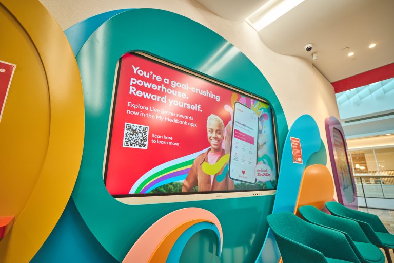 Medibank digital signage