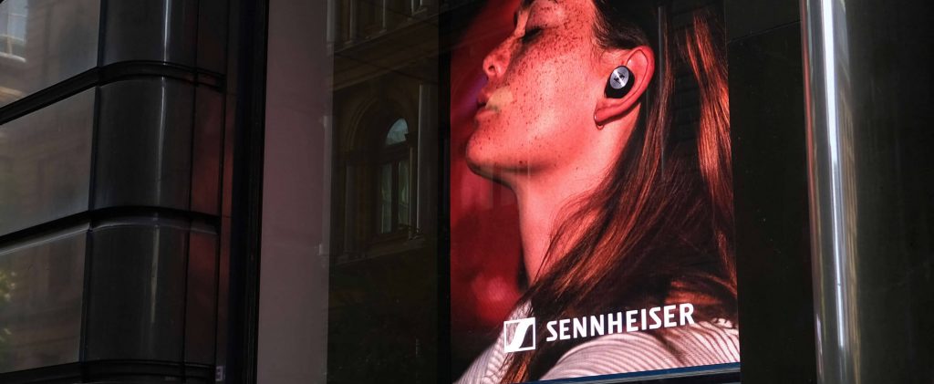 Sennheiser launches flagship Sydney Store with large scale LED displays
