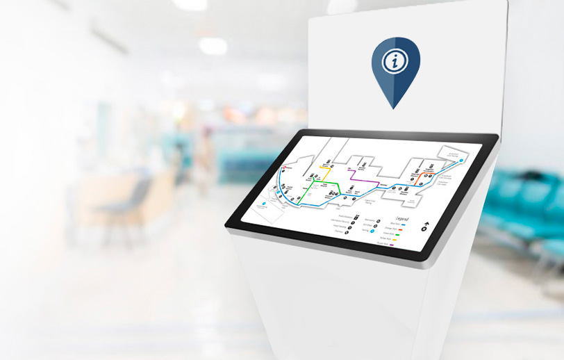 Women's and Children's Hospital Adelaide. A Digital wayfinding for a stress-free hospital experience
