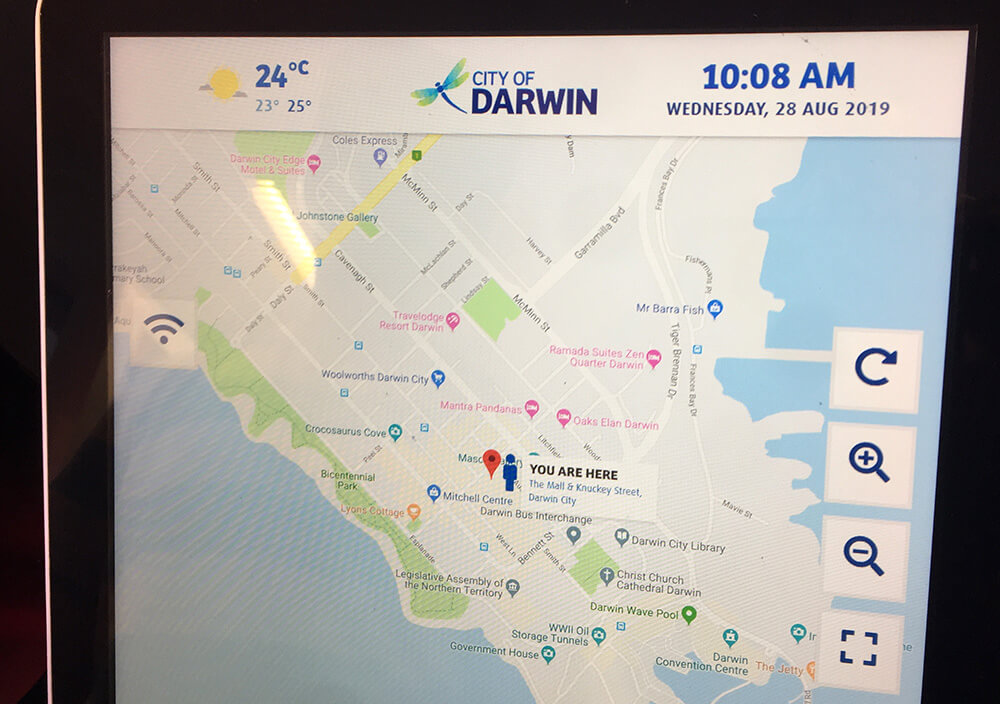 Engagis helps City of Darwin become a smart city with new interactive kiosks